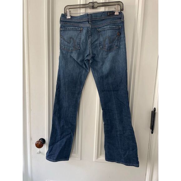 Citizens of Hunanity Ingrid 002 stretch low waist flare jeans 28 - Picture 4 of 5